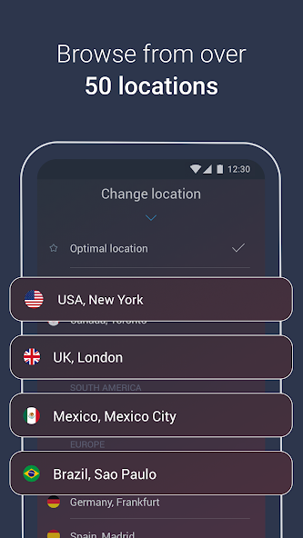 Gallery image 4 - AVG Secure VPN