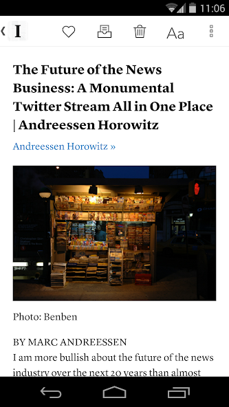 Gallery image 2 - Instapaper